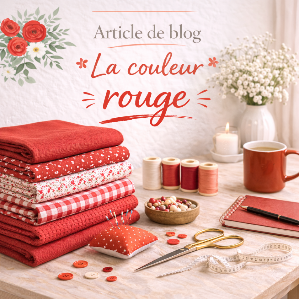 article de blog sur la couleur rouge - My Little Coupon