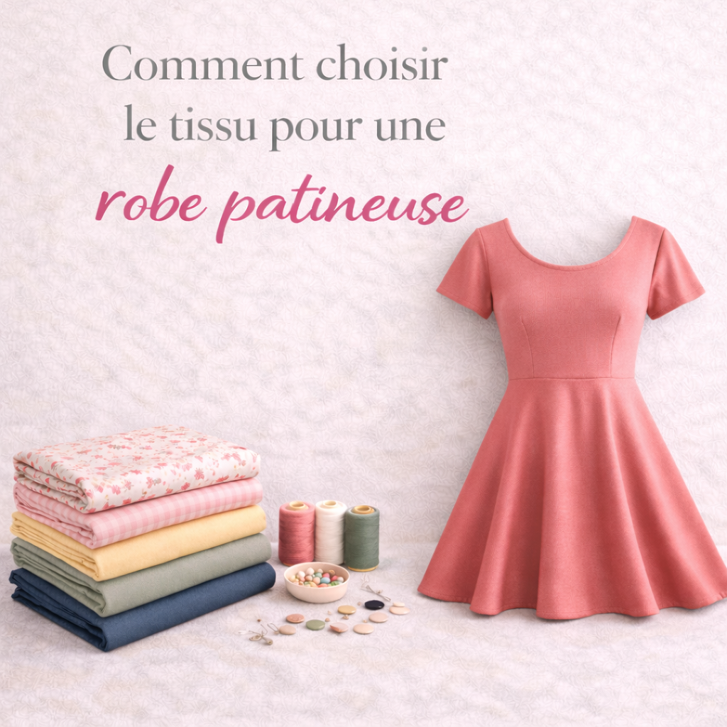 comment choisir tissu robe patineuse couture - My Little Coupon