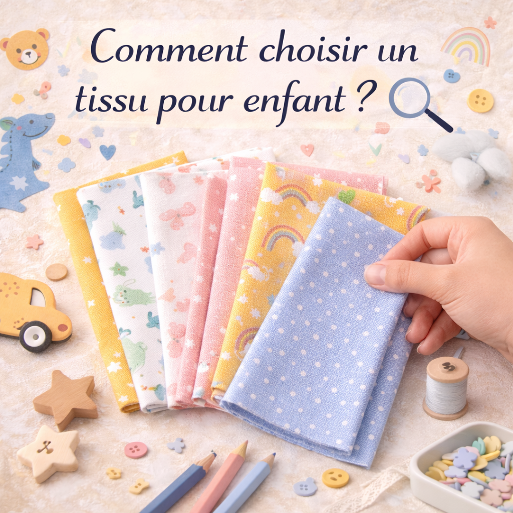 choix tissu enfant couture - My Little Coupon