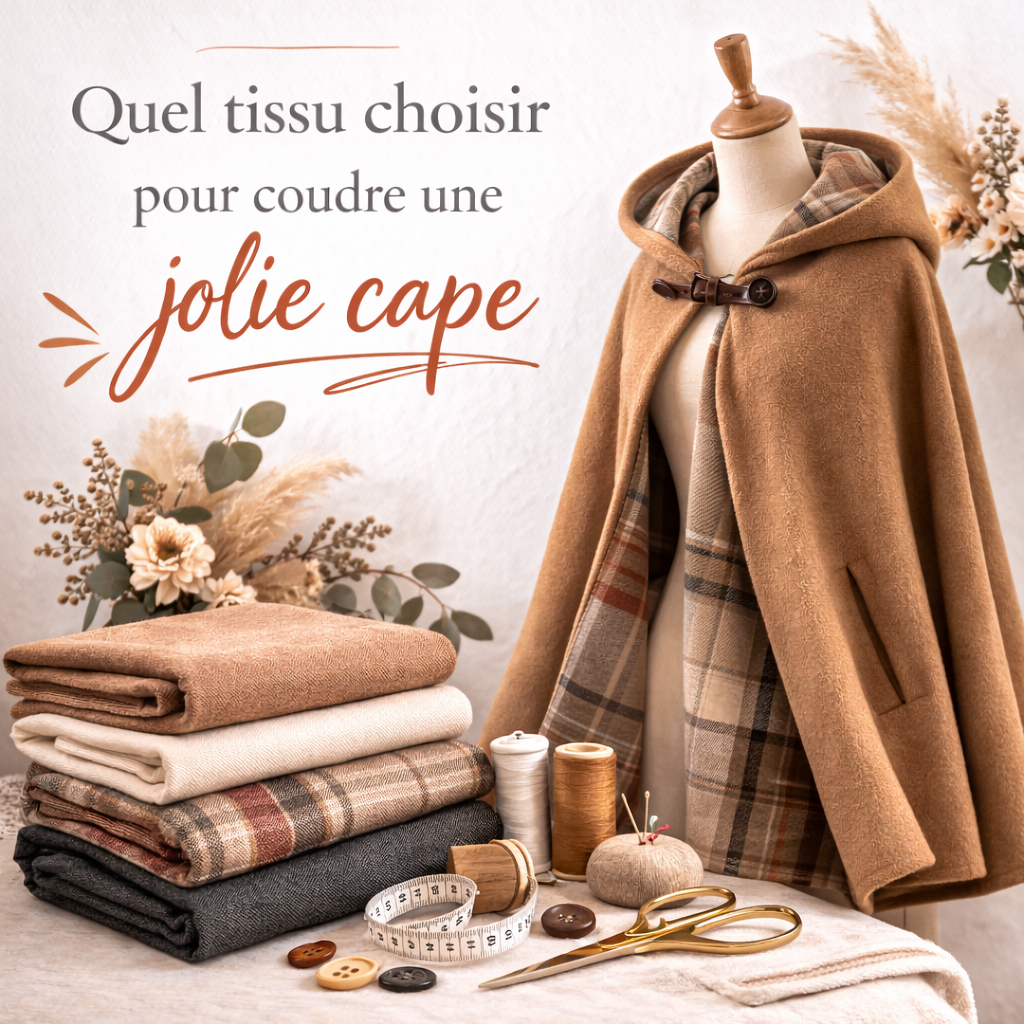 guide choix tissu cape couture - My Little Coupon