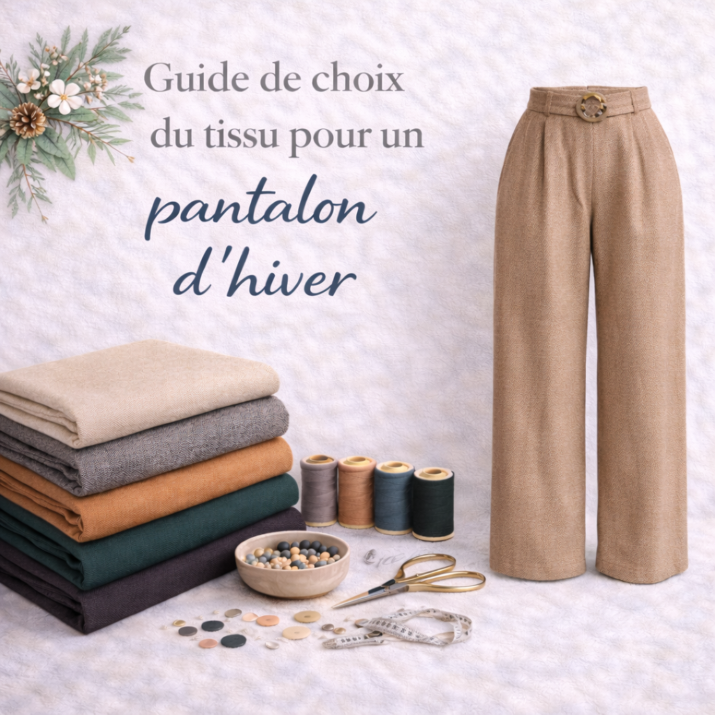 guide choix tissu pantalon d'hiver - My Little Coupon