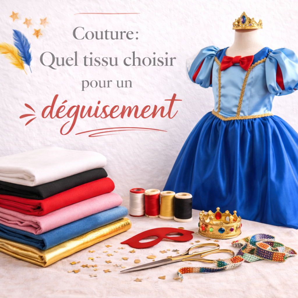 quel tissu couture déguissement - My Little Coupon