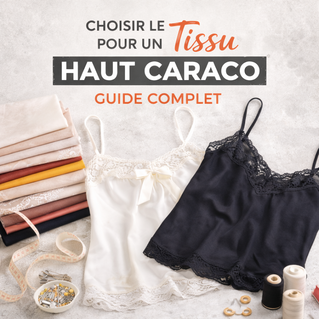 guide choix tissu haut caraco couture qualité - My Little Coupon