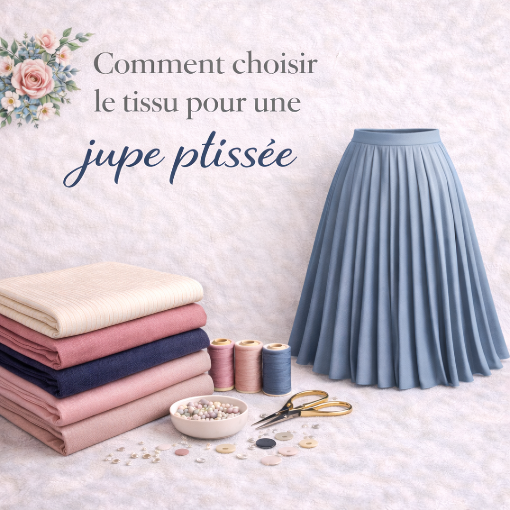 guide choix couture jupe plissée - My Little Coupon