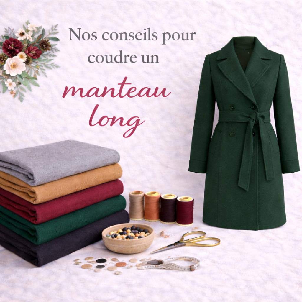 guide choix tissu couture manteau long - My Little Coupon