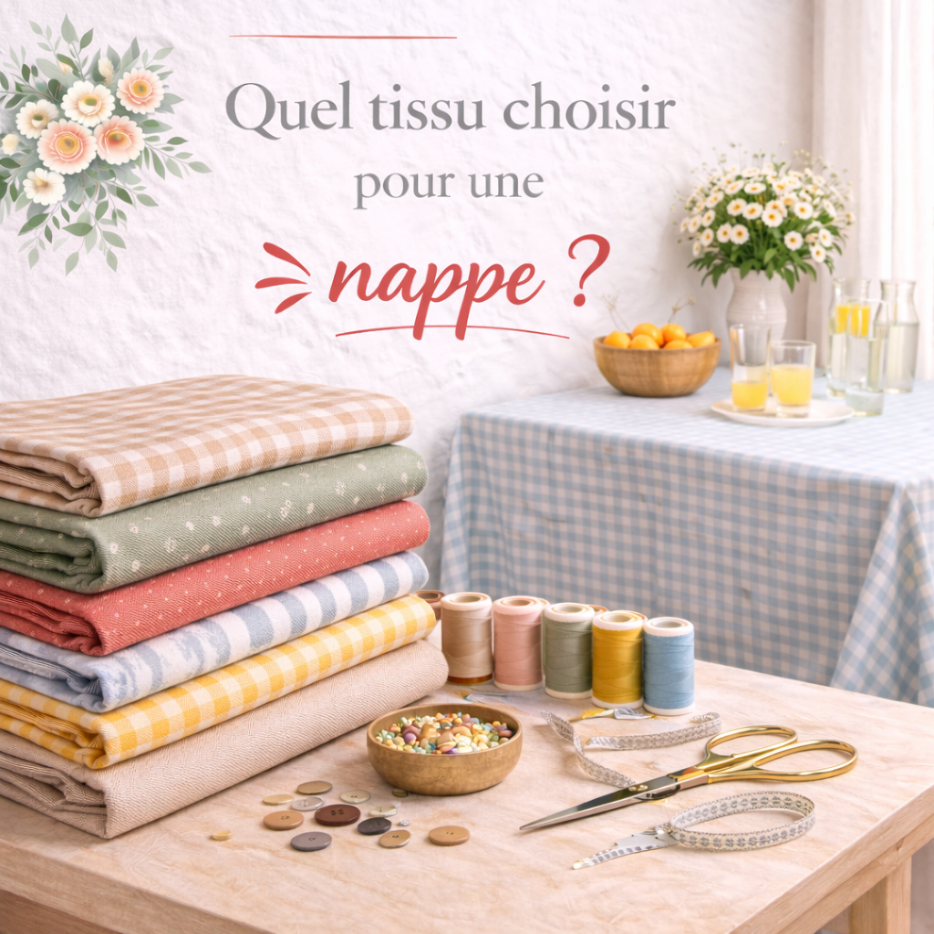 quel tissu pour une nappe couture - My Little Coupon