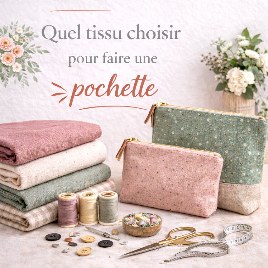 quel tissu choisir pochette couture - My Little Coupon