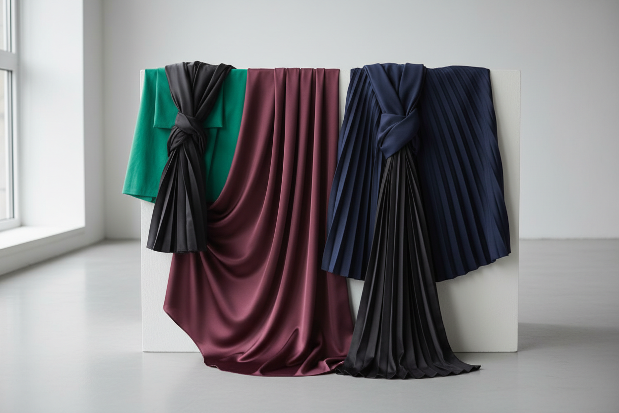 Quel tissu choisir pour coudre une jupe plissée magistrale ?