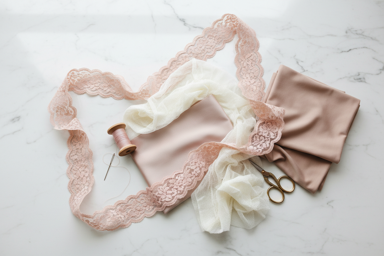 Quel tissu pour coudre sa lingerie ? Guide des matières pour débuter