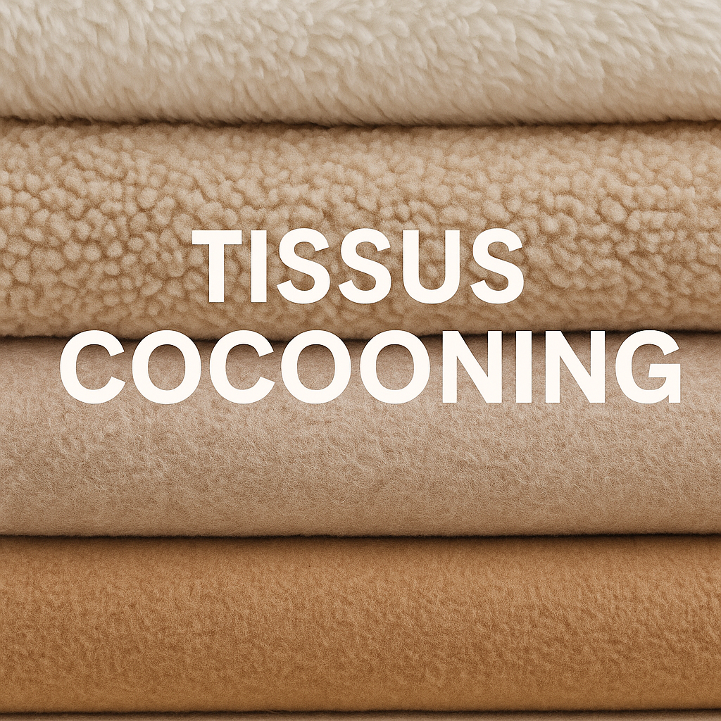 Tissus cocooning : polaire, molleton et fourrure pour un hiver tout doux