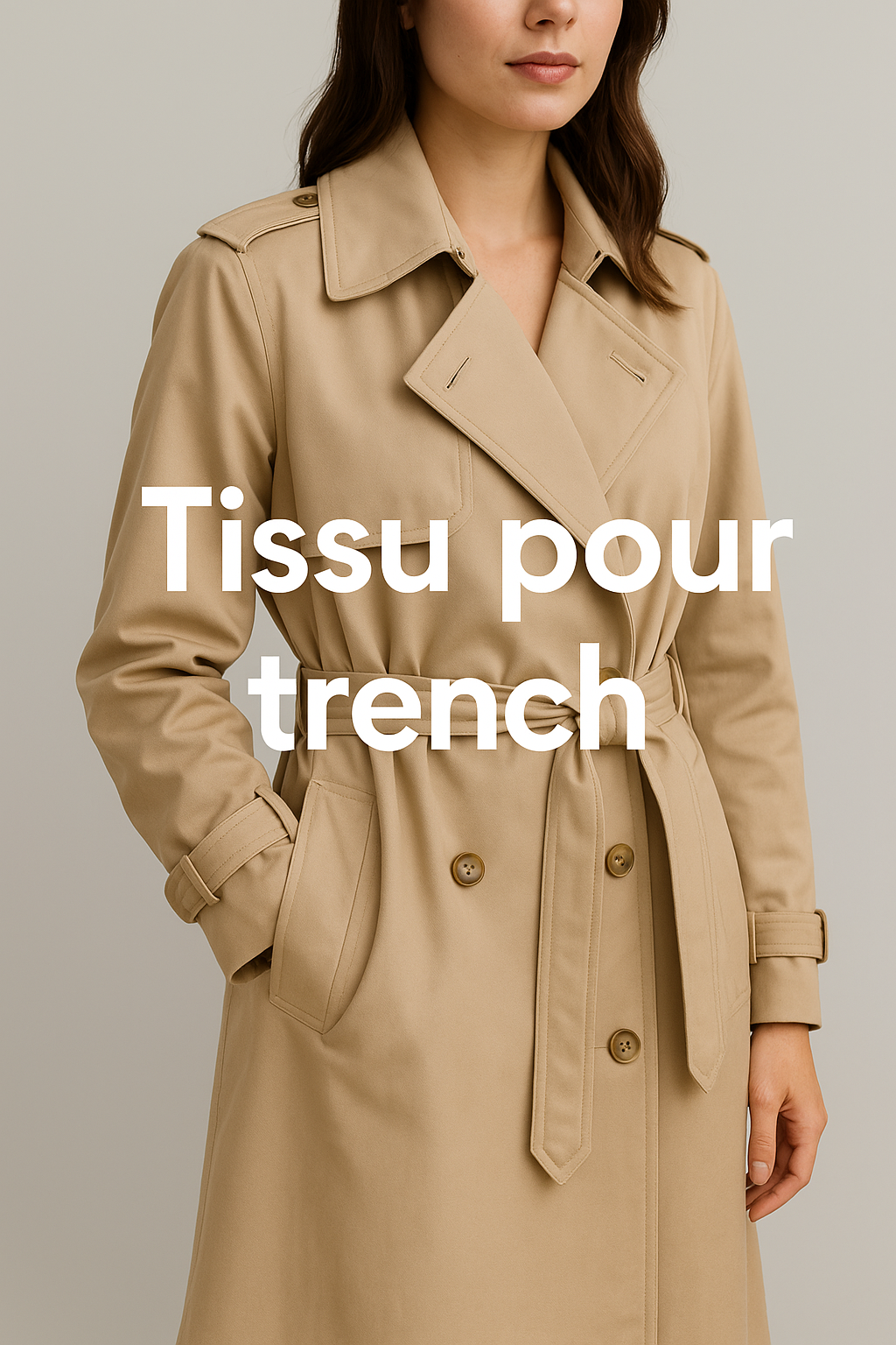 Tissu pour trench : guide complet pour un manteau élégant et durable