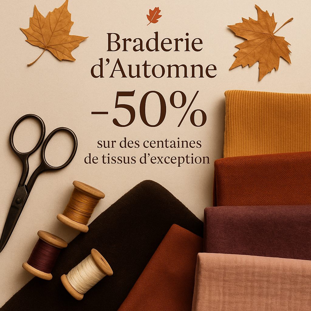Braderie automne tissu My Little Coupon