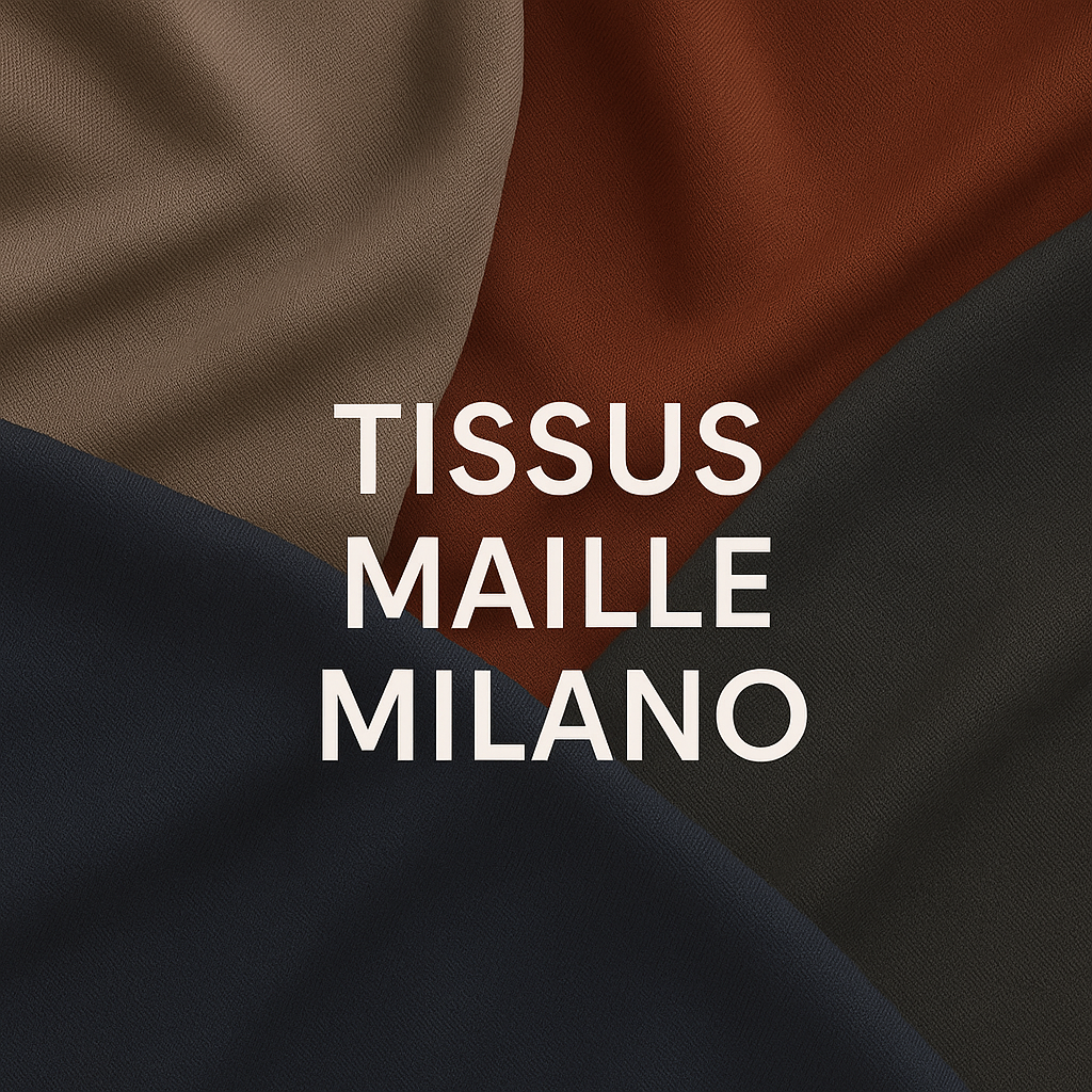 Tissus Maille Milano - My Little Coupon