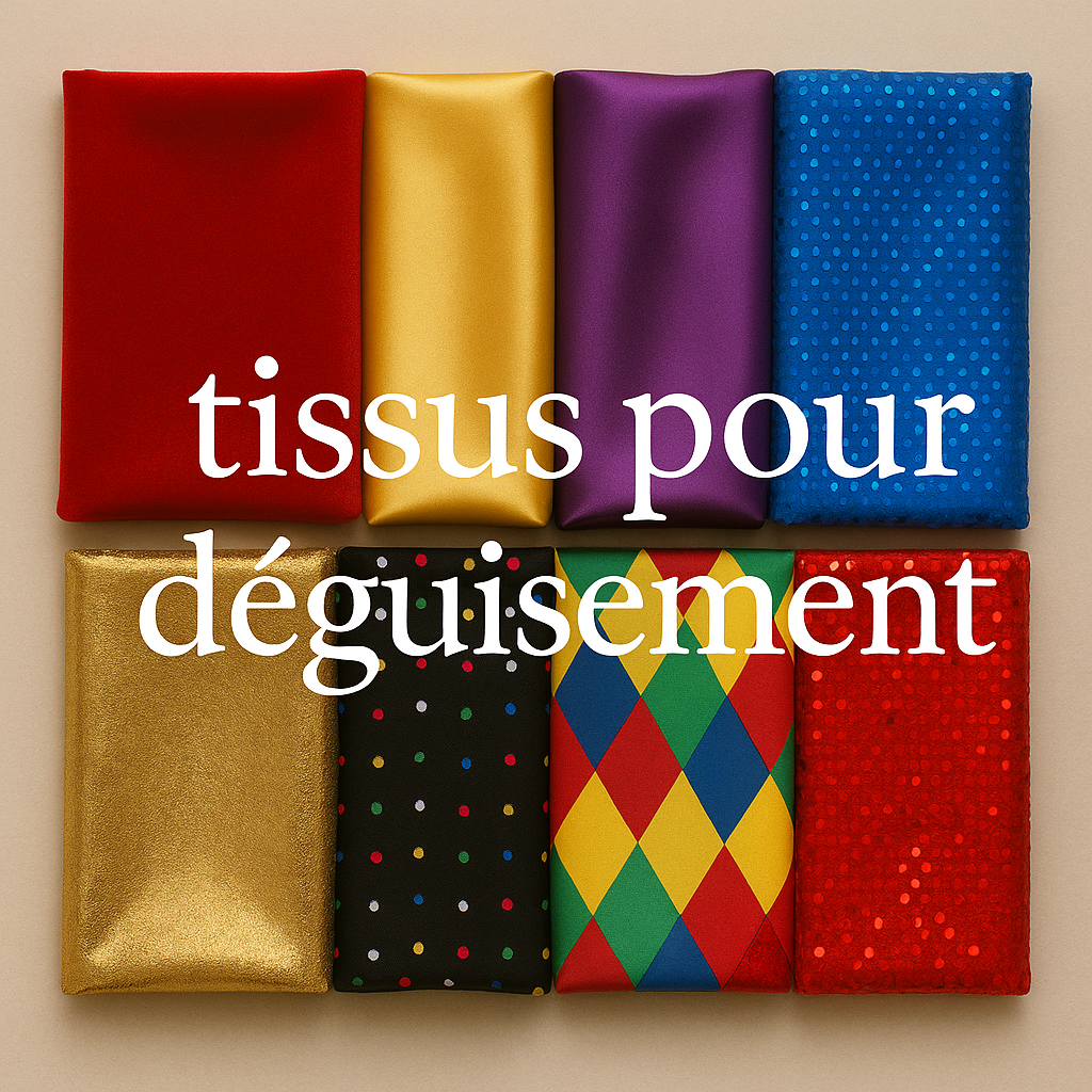 tissus déguisement - My Little Coupon