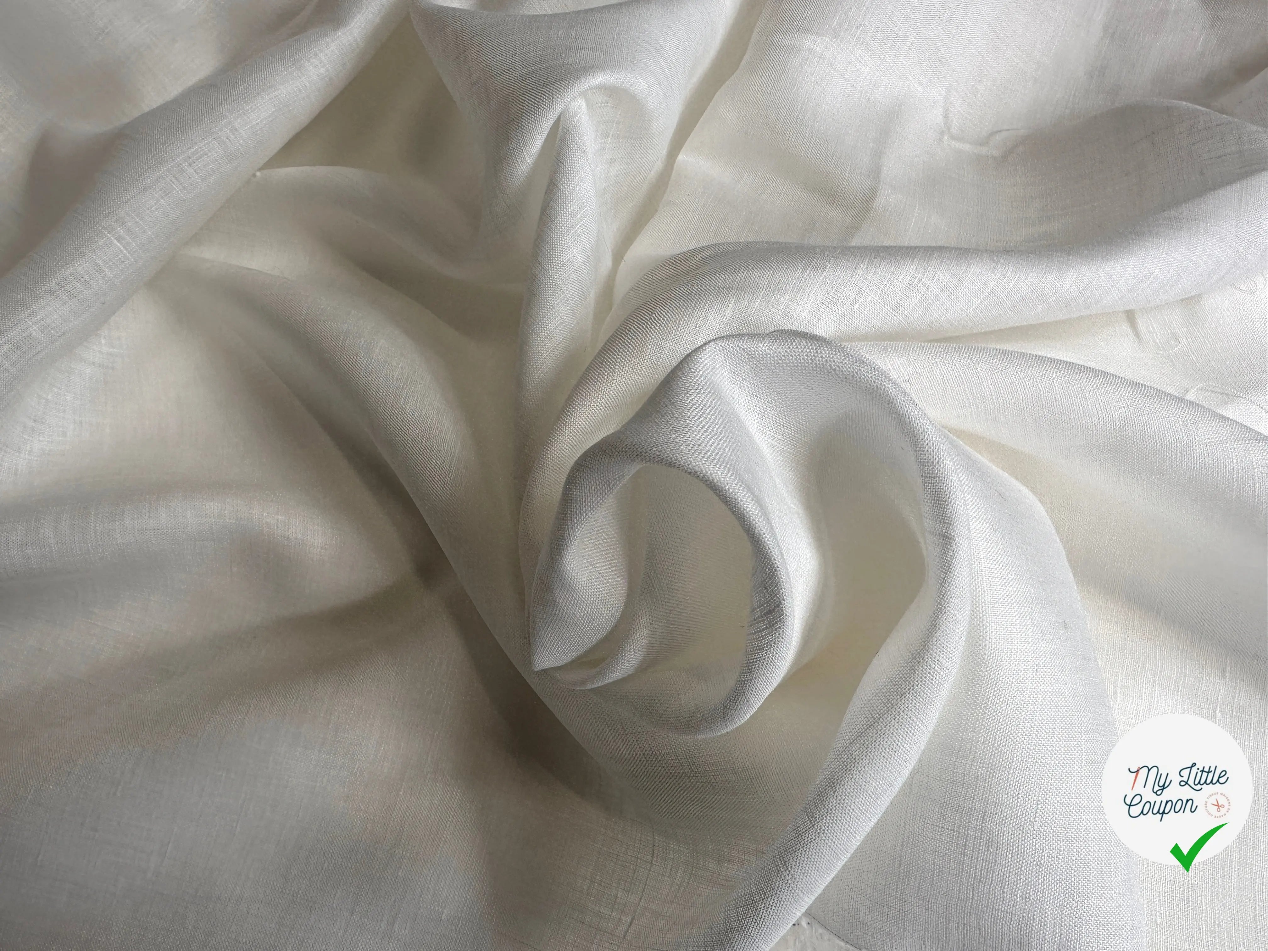 Tissu voile de lin - My Little Coupon