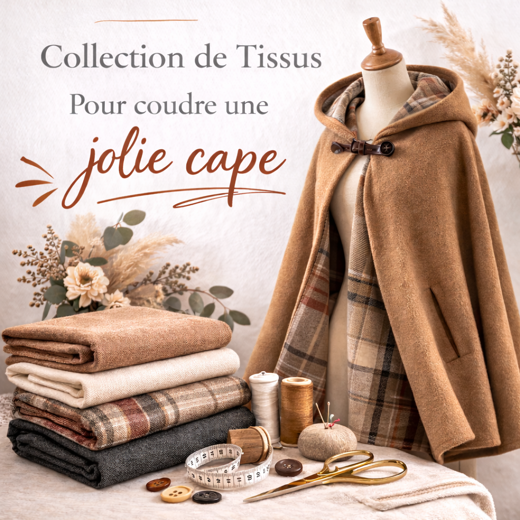 collection tissu couture cape - My Little Coupon