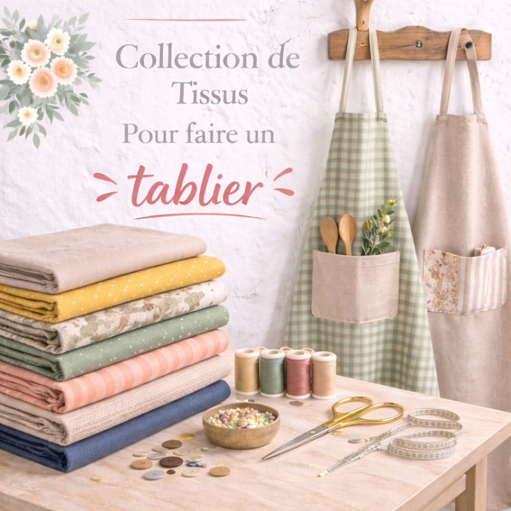 collection tissu tablier - My Little Coupon
