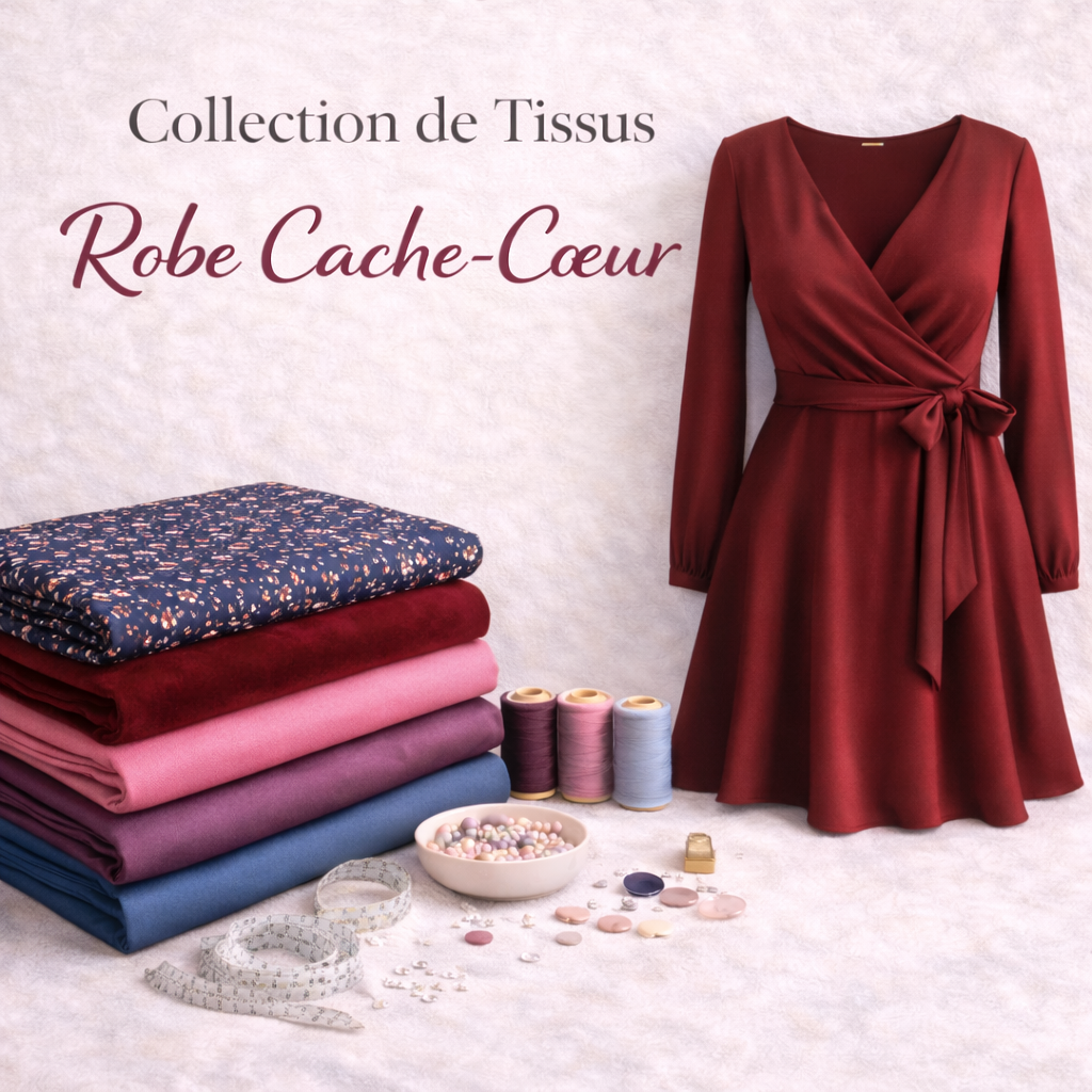 collection tissu robe cache coeur - My Little Coupon