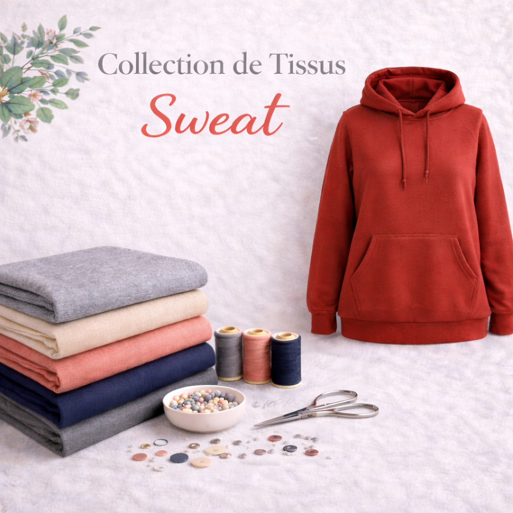collection de tissu sweat - My Little Coupon