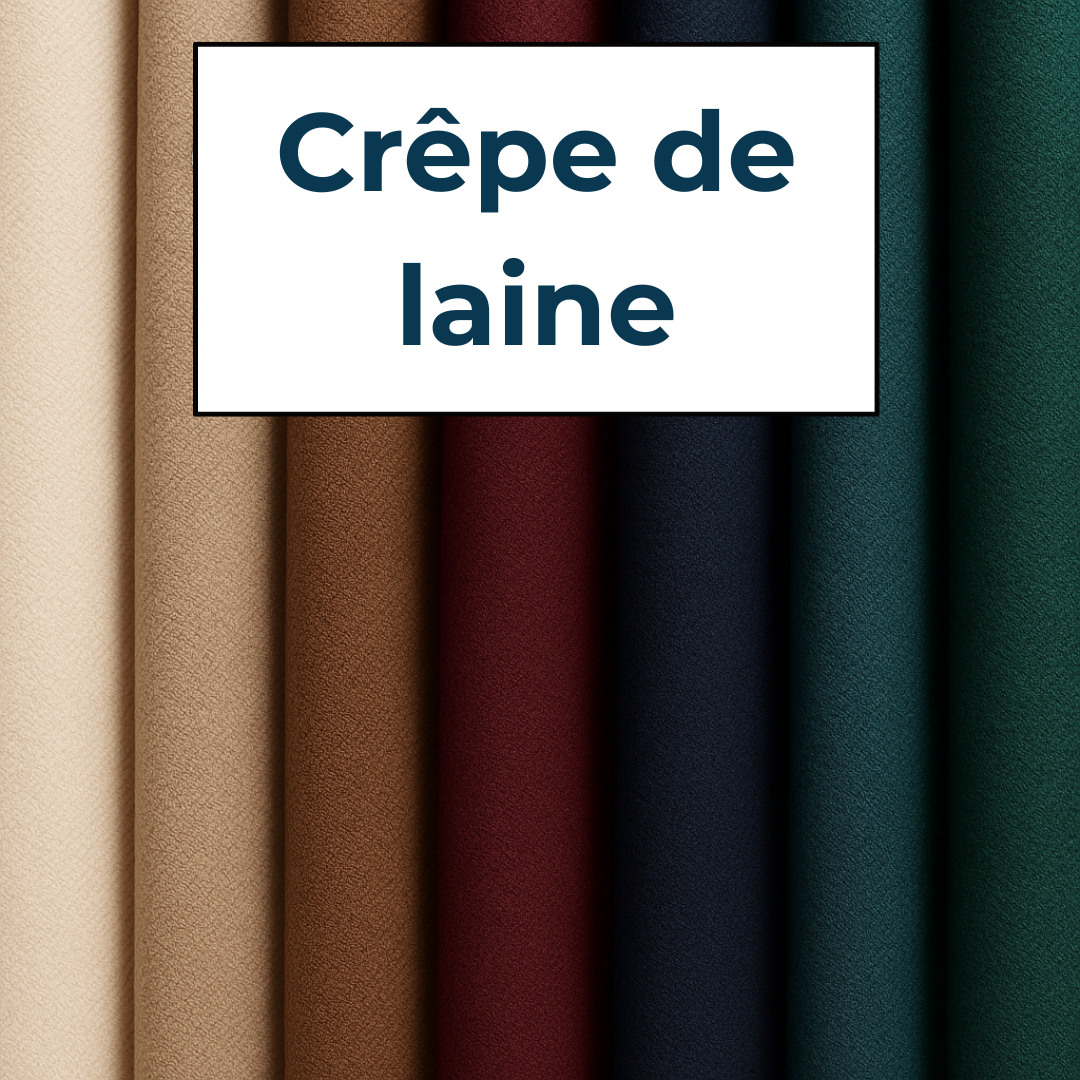 Tissus Crêpe de Laine – My Little Coupon