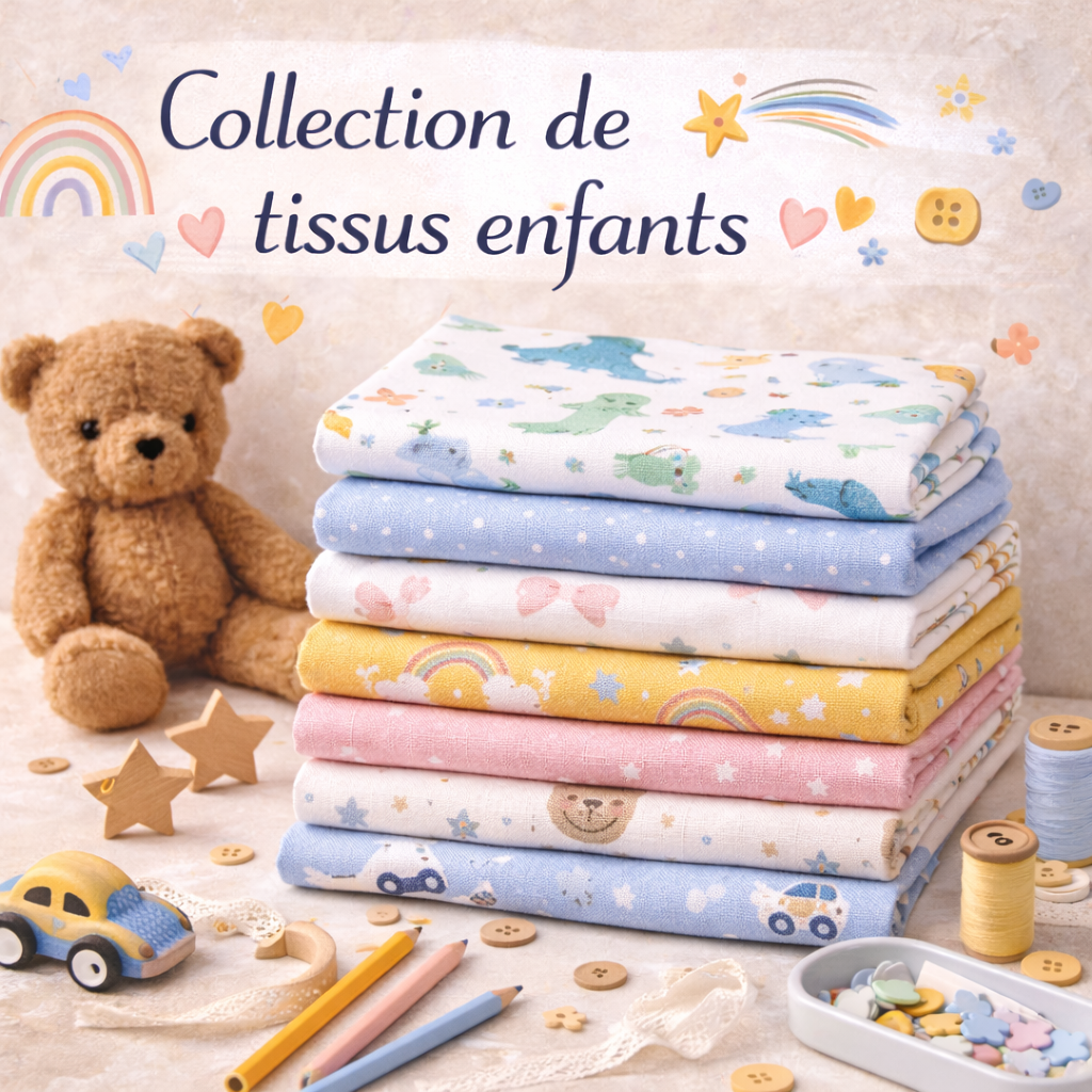 collection tissu enfant couture- My Little Coupon