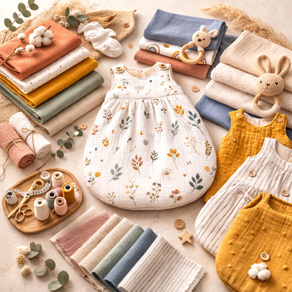 image gigoteuse bébé tissu collection couture - My Little Coupon