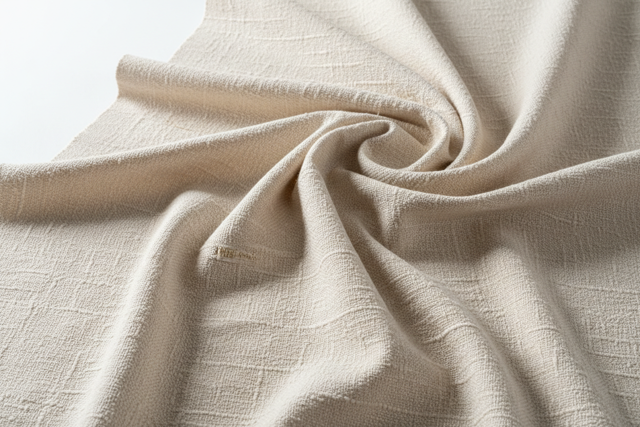 Tissu écru