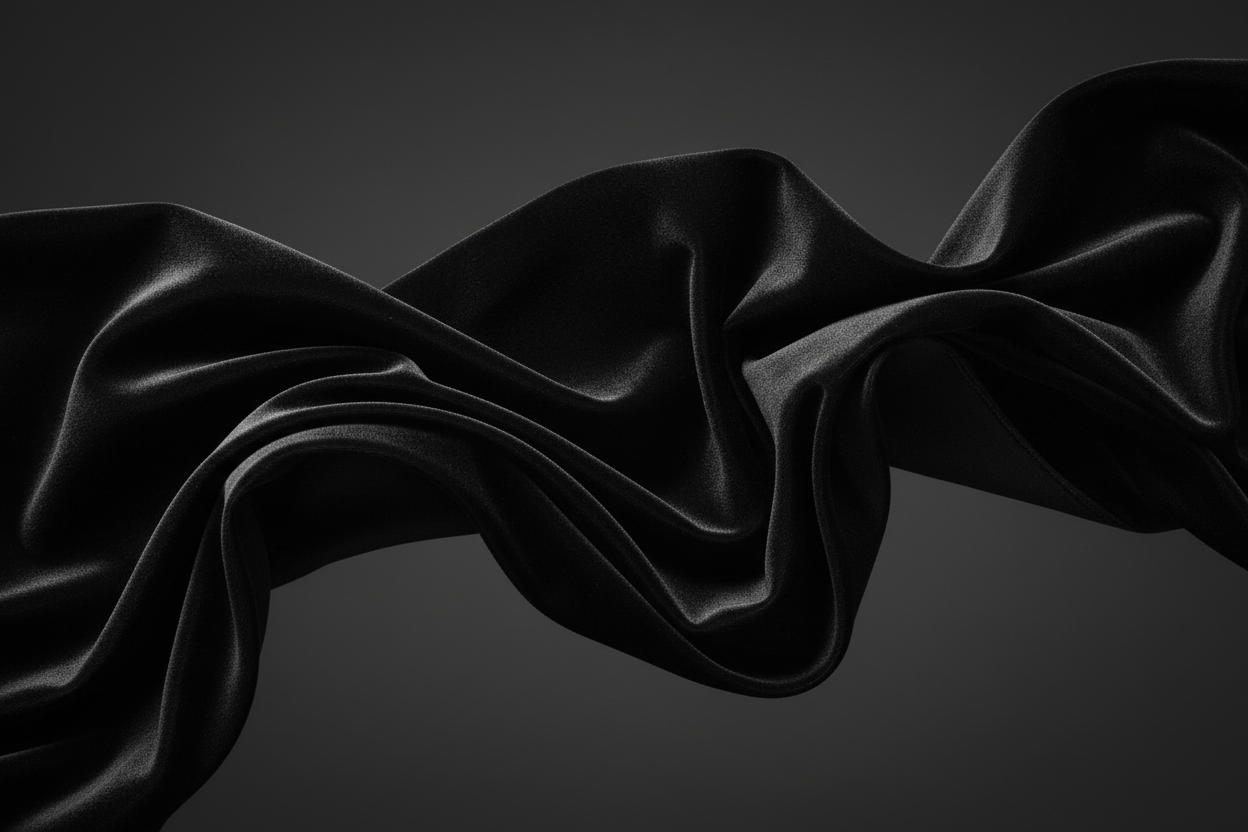 Tissu noir
