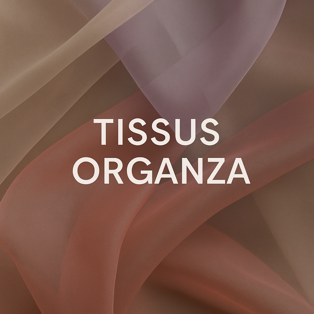 tissus organza - My Little Coupon