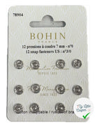 12 PRESSIONS À COUDRE 7MM - MÉTAL - My Little Coupon