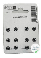 12 PRESSIONS À COUDRE 7MM - NOIR - My Little Coupon