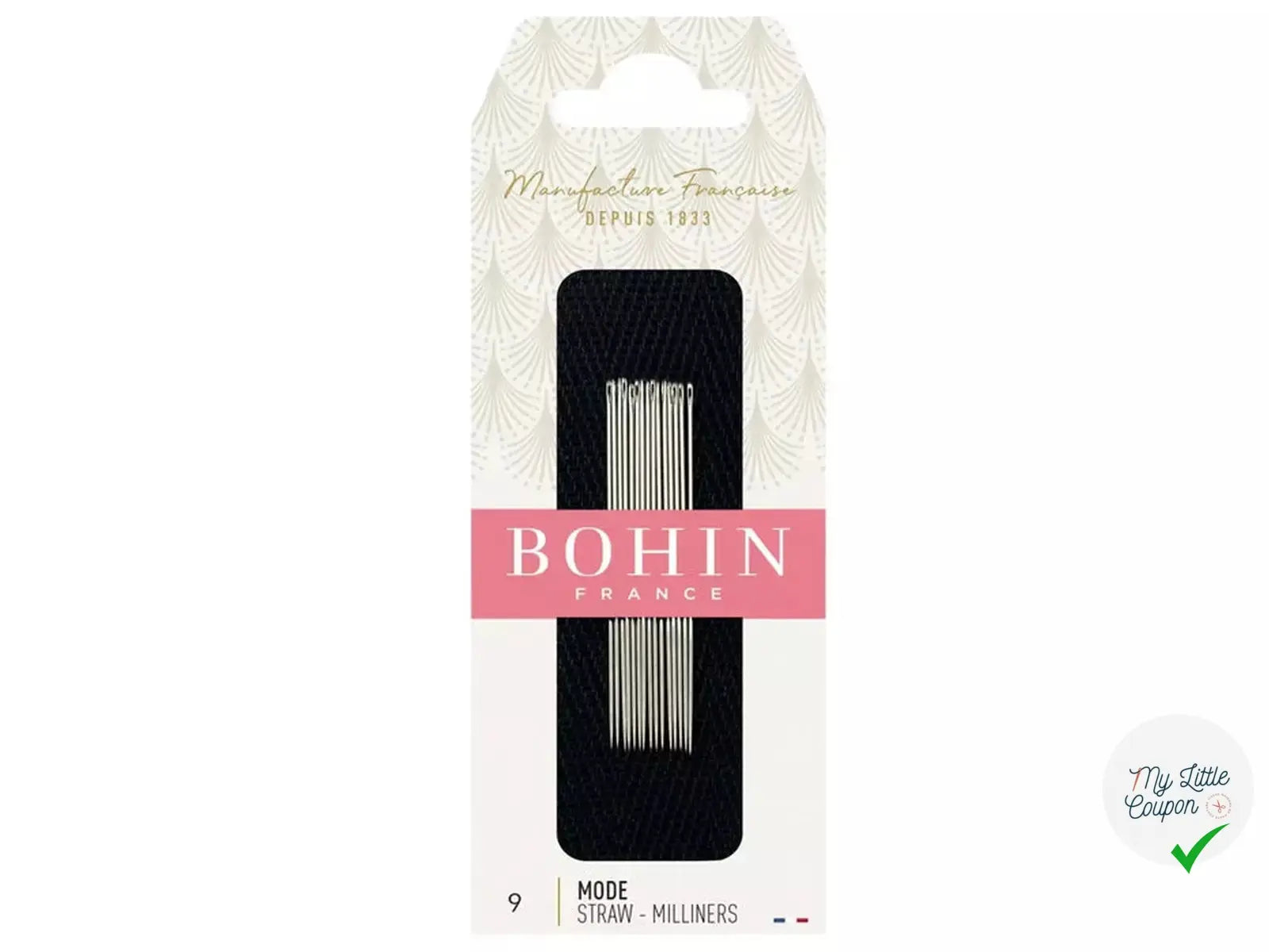 AIGUILLES A COUDRE "MODE" N°9 MLC INTERN