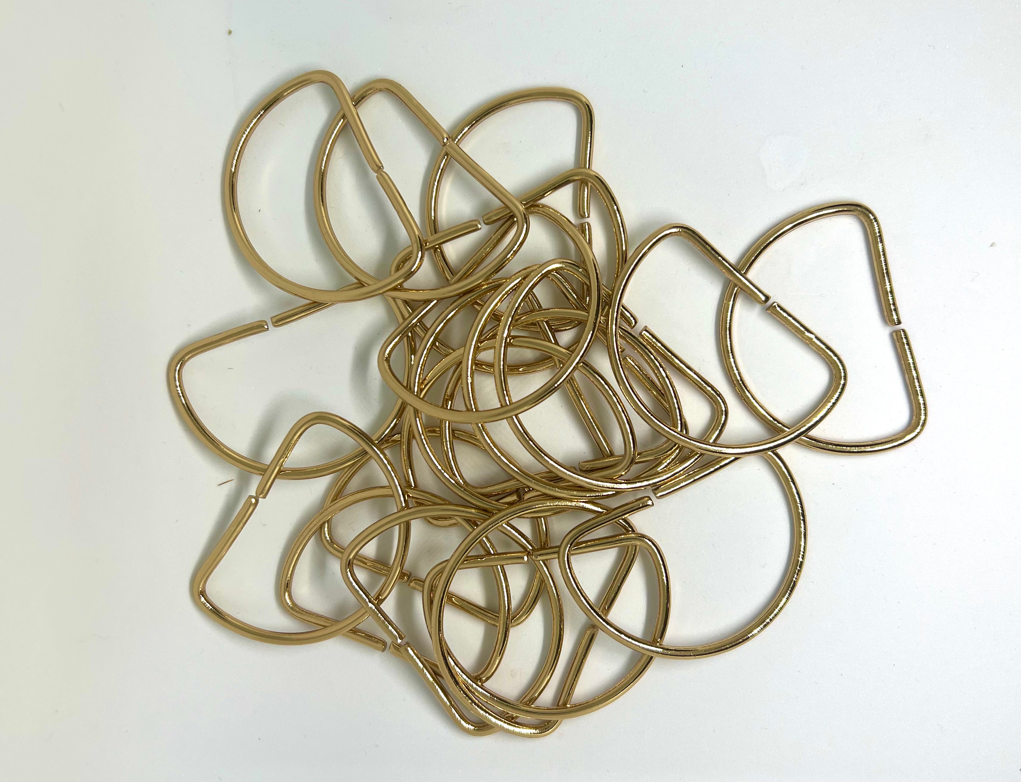 ANNEAU DEMI CERCLE DORÉ - My Little Coupon