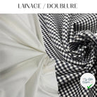 Association lainage doublure gabardine pour manteaux - My Little Coupon