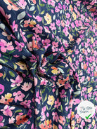 BABYCORD DIGITAL FLOWERS – NAVY - My Little Coupon