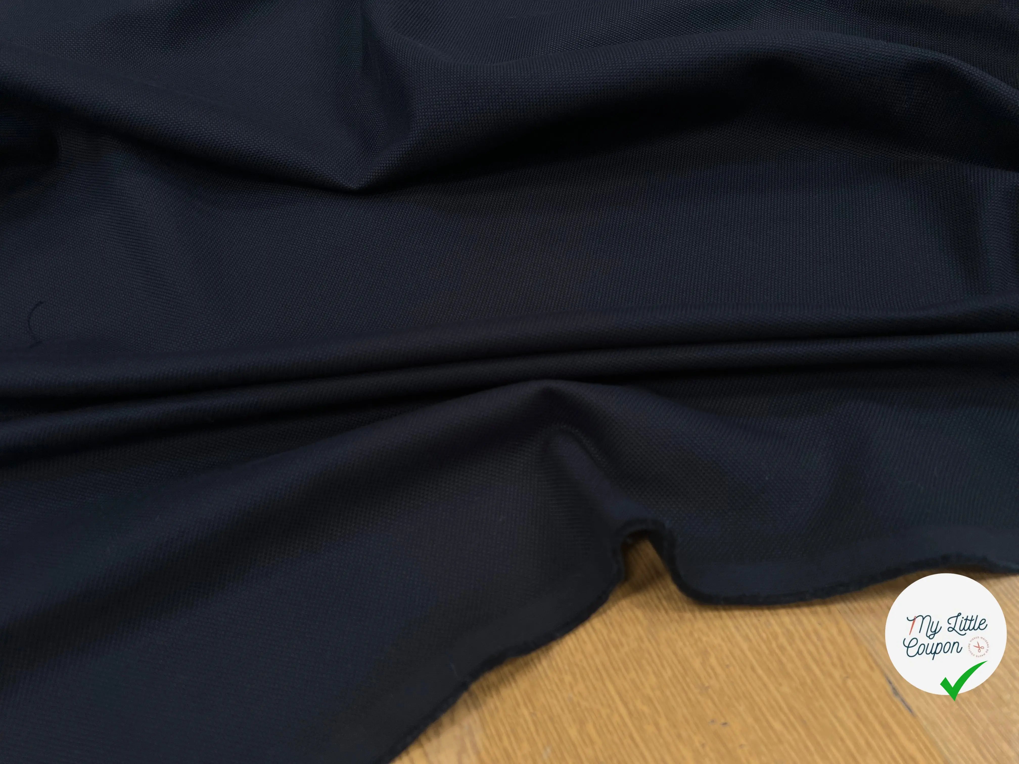 BACHETTE COTON NATTÉ BLEU MARINE - My Little Coupon