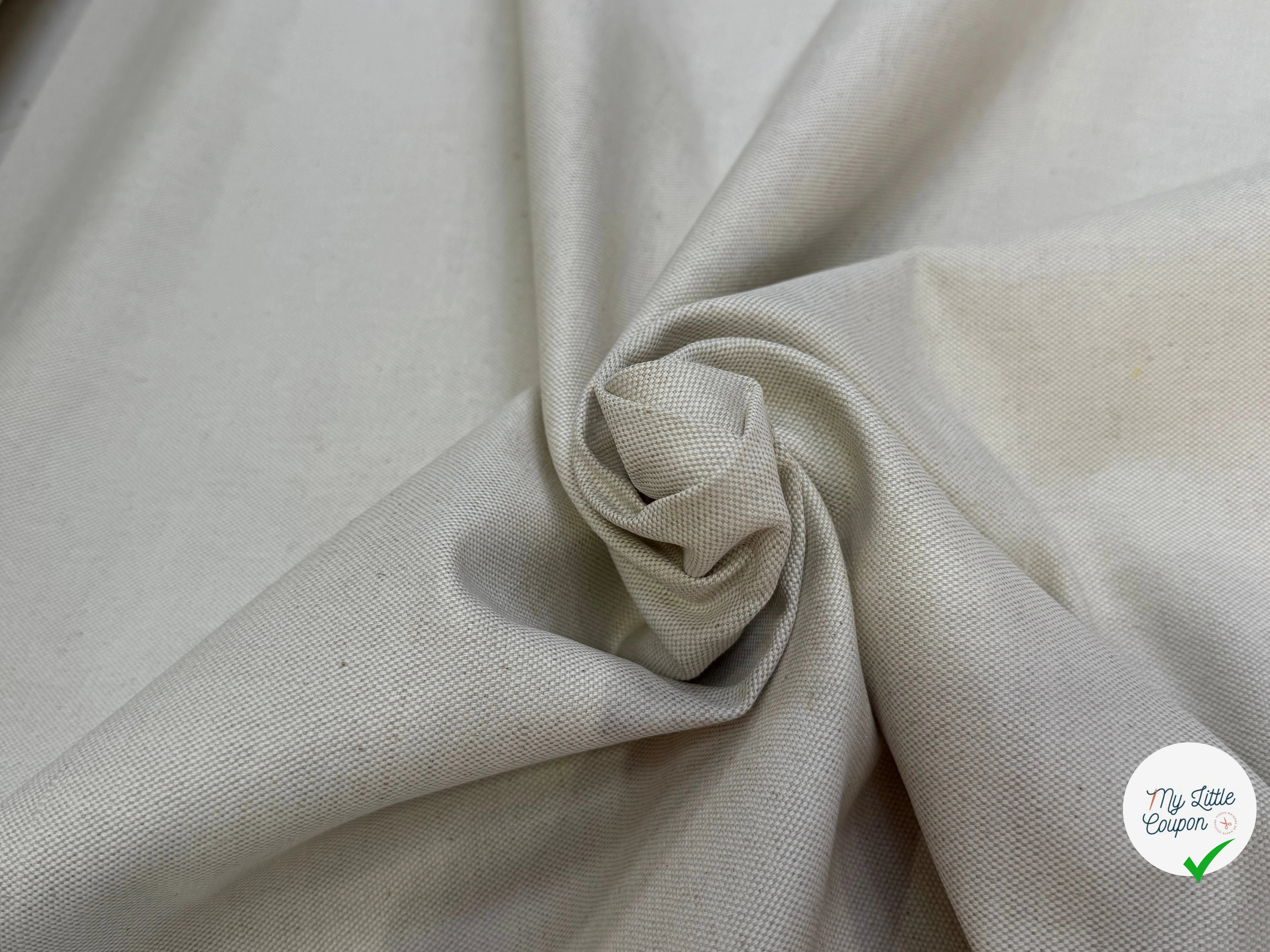 BACHETTE DE COTON GORDON BEIGE SABLE  LAIZE 155 - My Little Coupon