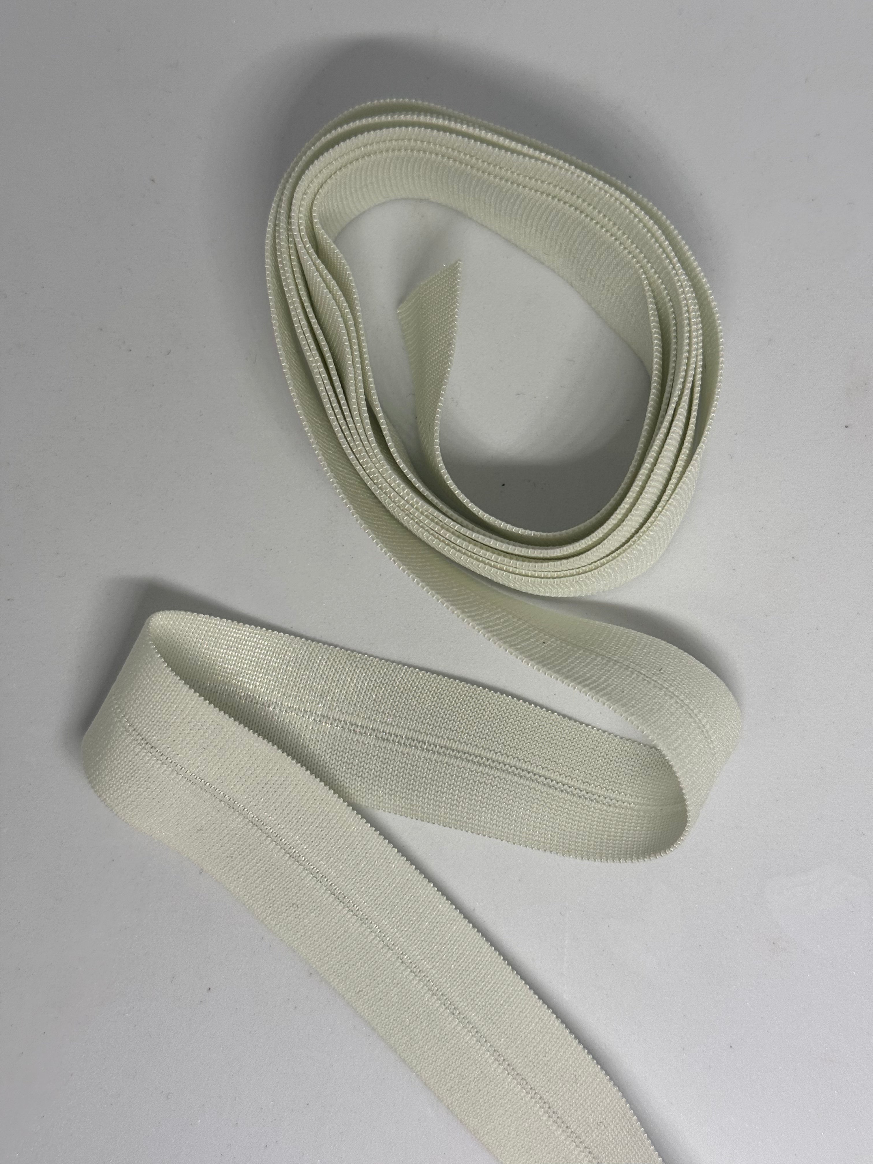 BANDE FANTAISIE ELASTIQUE VERT D'EAU 30MM - My Little Coupon