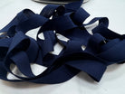 BIAIS PLAT ÉLASTIQUE LINGERIE BLEU NOCTURNE 18mm - My Little Coupon