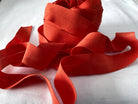 BIAIS PLAT ÉLASTIQUE LINGERIE ORANGE 24mm - My Little Coupon