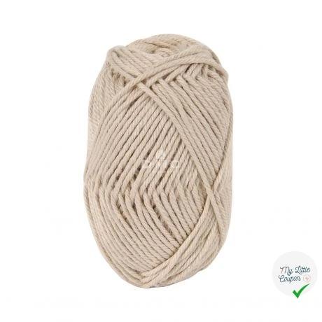 BOBINE DE HAPPY COTTON DMC 20 G BEIGE - My Little Coupon