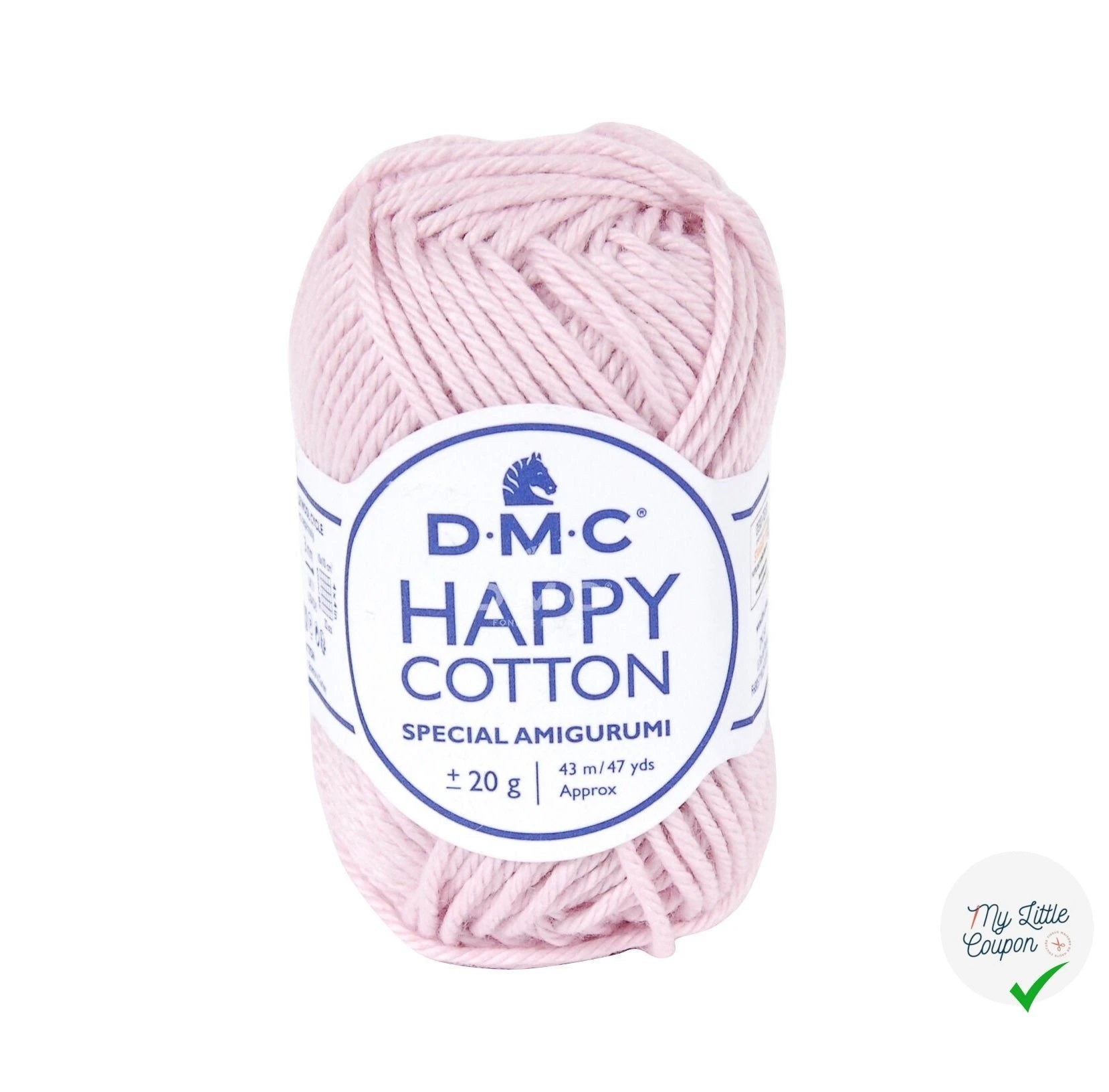 BOBINE DE HAPPY COTTON DMC 20 G LAIT FRAISE - My Little Coupon