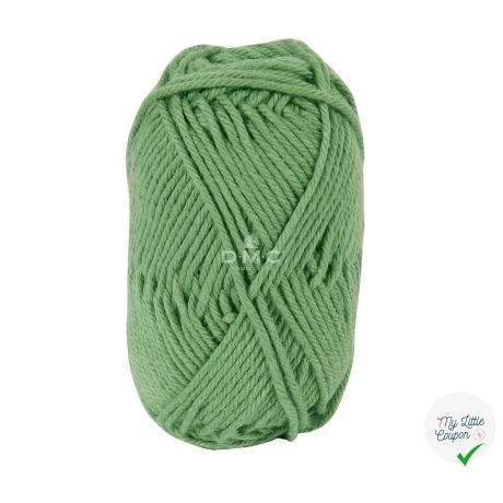 BOBINE DE HAPPY COTTON DMC 20 G VERT OLIVE - My Little Coupon
