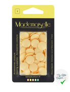 BOÎTE DE 20 BOUTON PRESSION 12,4MM BEIGE - My Little Coupon