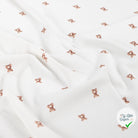 BORD-CÔTE IMPRIMÉ OURS PELUCHE FOND ÉCRU - My Little Coupon