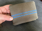 BORD CÔTE TAUPE RAYURE BLEU JEAN 100X8,5cm - My Little Coupon