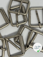 BOUCLE CEINTURE ARGENTE EFFET VIEILLIT 30MM - My Little Coupon