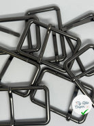 BOUCLE CEINTURE ARGENTE NOIR 55MM - My Little Coupon