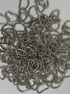 BOUCLE FORME D MÉTAL ARGENTÉ 13MM - LOT DE 2 - My Little Coupon