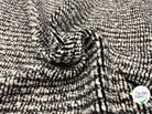 BOUCLETTE CHENILLE CAMAIEU BLANC ET NOIR - My Little Coupon - tissu - coudre